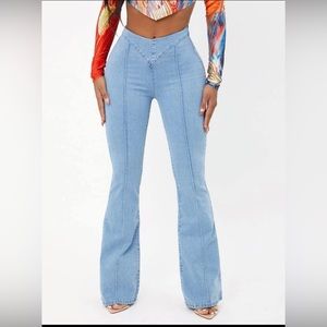 Flare leg jeans